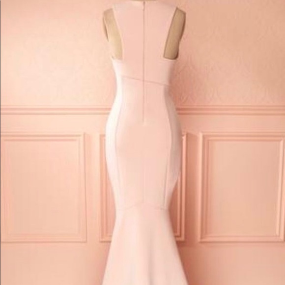 Long blush dress - Picture 4 of 4